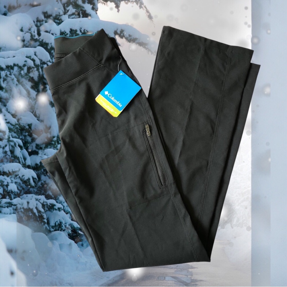 NWT Columbia Black Beauty Body Slimming Outdoor Bootcut Pants